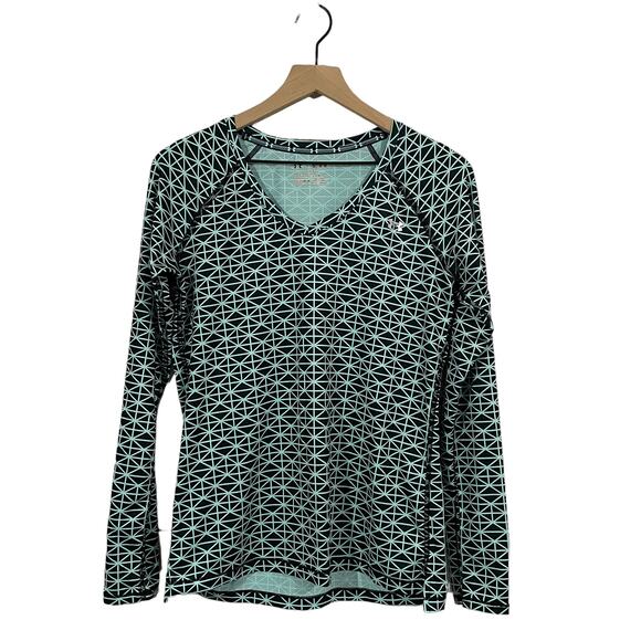 Under Armour Long Sleeve Fitted Heat Gear Tee - Medium - Picture 4 of 10